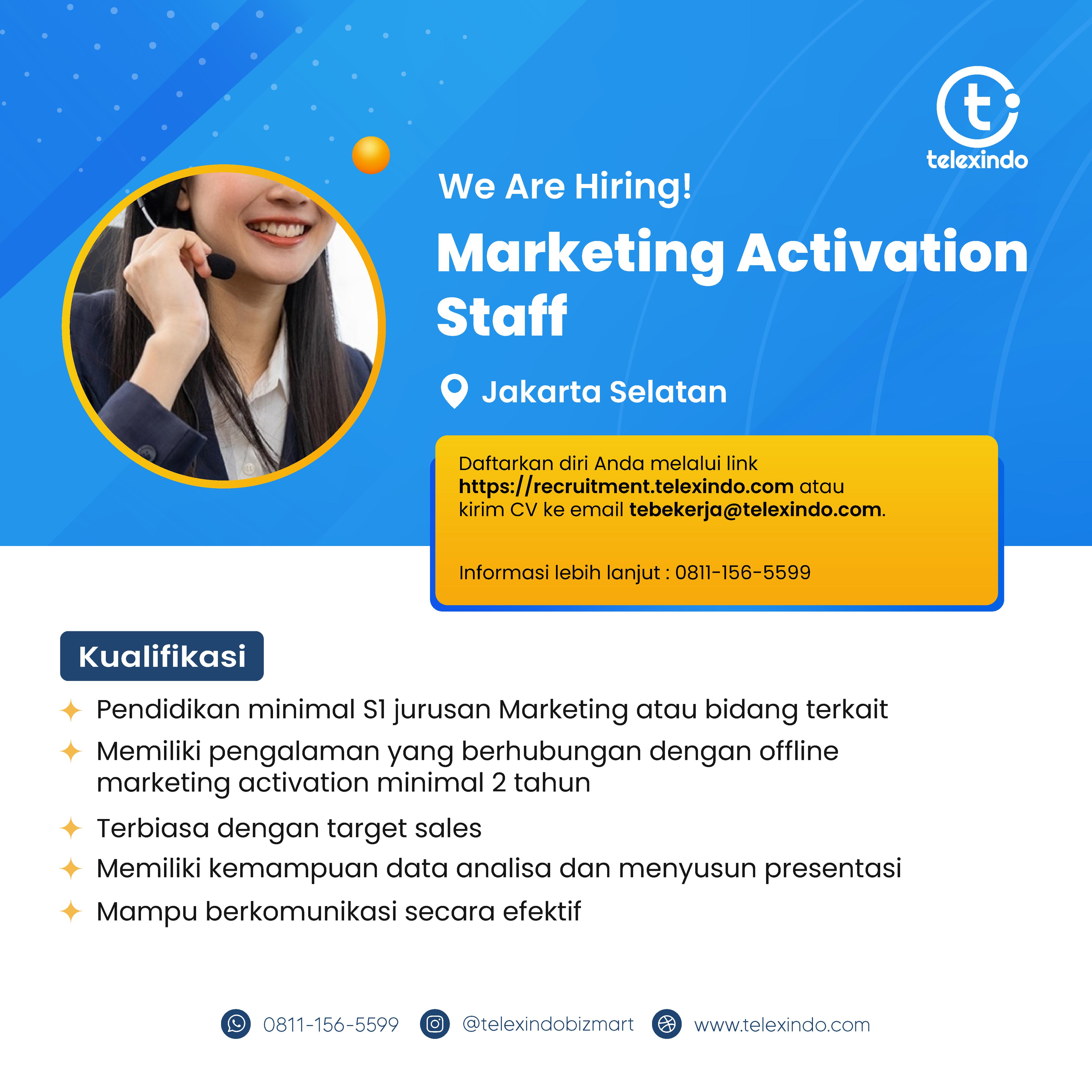 MARKETING ACTIVATION STAFF